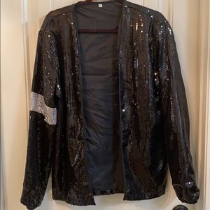 Sparkle sequin jacket